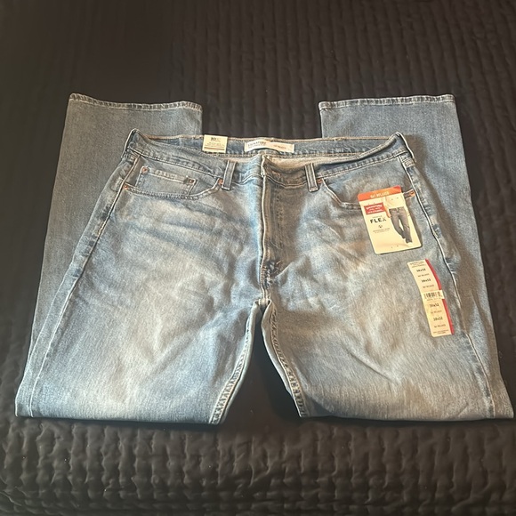Levi Strauss Signature Men's and Big and Tall Relaxed Fit Jeans Mens sz 38x32 - Picture 8 of 13